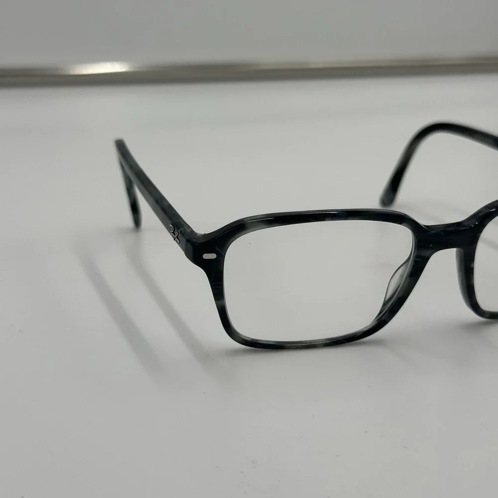 Ray Ban Mens Raimond Large Square Eyeglasses RB5431 Fantasy Blue Frames Only